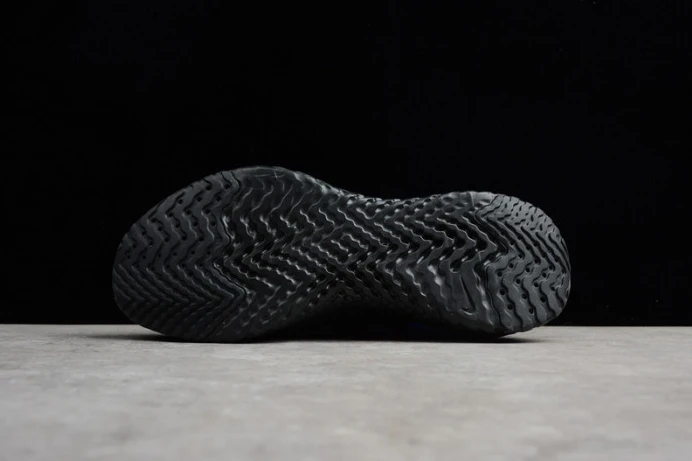 Affordable nike epic react flyknit black racer blue aq0067- 2958