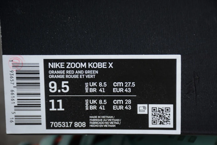 Affordable nike kobe 10 easter 705317- 3124