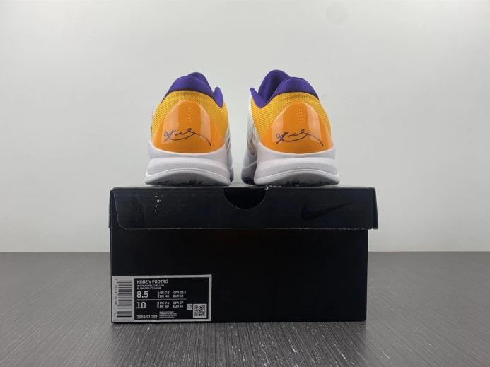 Affordable nike kobe 5 lakers 386430- 2978