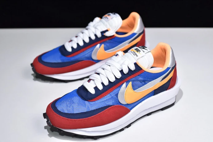 Affordable sacai x nike ldv waffle varsity blue bv0073 3142