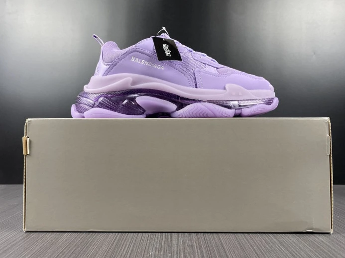 Affordable triples trainer clear sole sneakers 2294