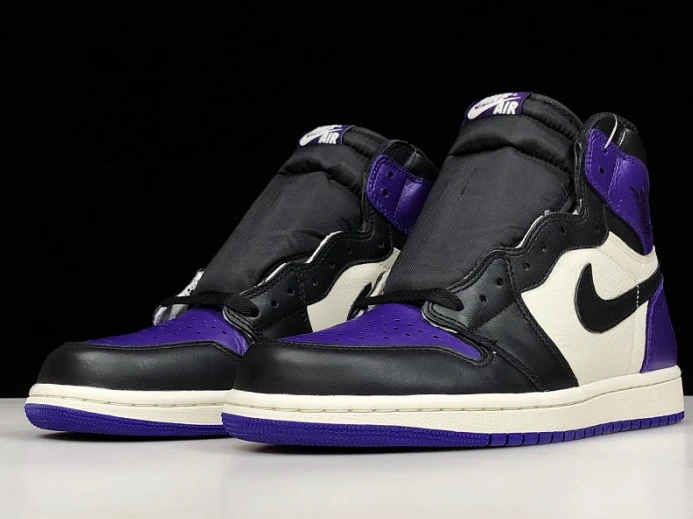Air Jordan 1 Court Purple 555088- Fashionable 917