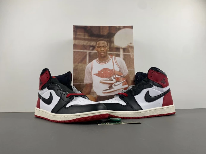 Air Jordan 1 High OG Black Toe Reimagined DZ5485- TopPick 495