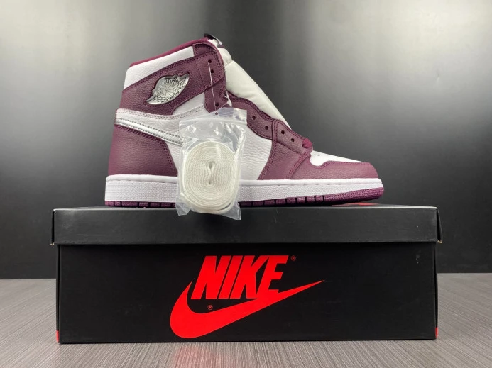 Air Jordan 1 High OG Bordeaux 555088- Affordable 808