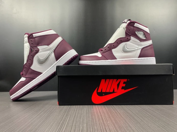 Air Jordan 1 High OG Bordeaux 555088- Affordable 808