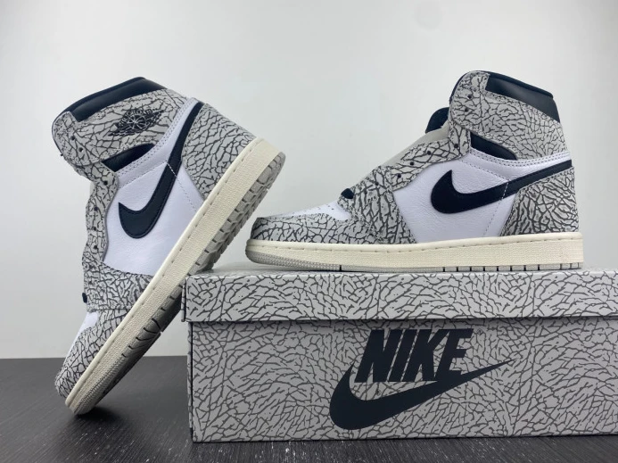 Air Jordan 1 High OG White Cement DZ5485- NewStyle 772