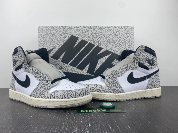Air Jordan 1 High OG White Cement DZ5485- NewStyle 772