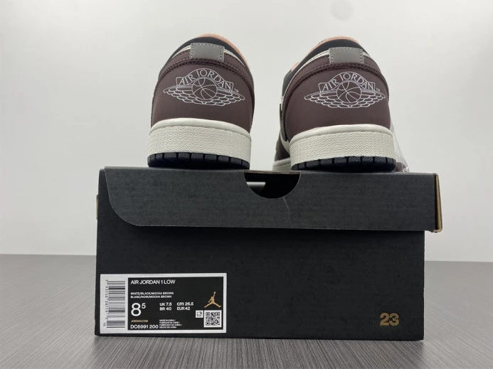 Air Jordan 1 Low Mocha DC6991- Comfortable 802