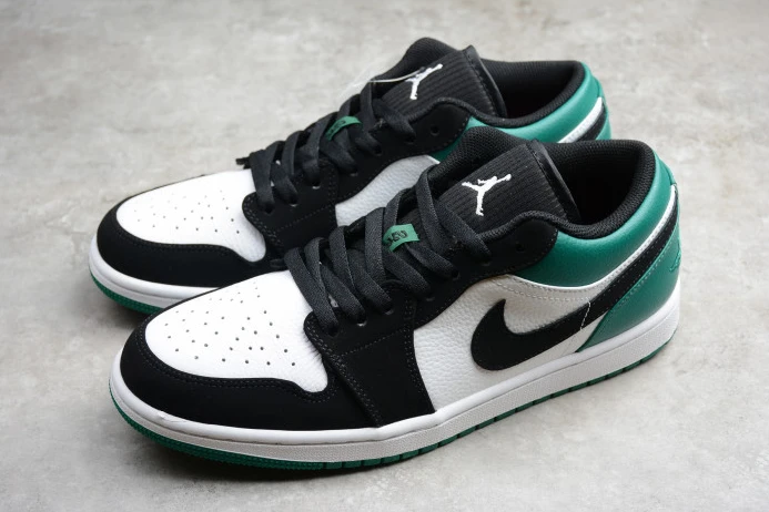 Air Jordan 1 Low White Black Mystic Green 553558- HighQuality 862