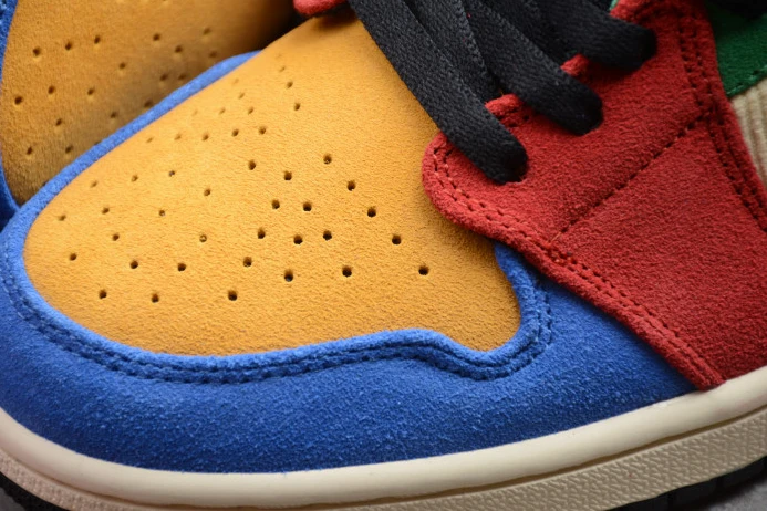 Air Jordan 1 Mid SE Fearless Blue the Great CU2805- Trendy 889