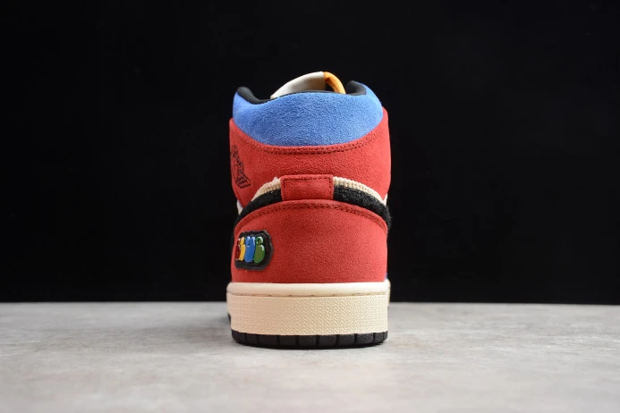 Air Jordan 1 Mid SE Fearless Blue the Great CU2805- Trendy 889