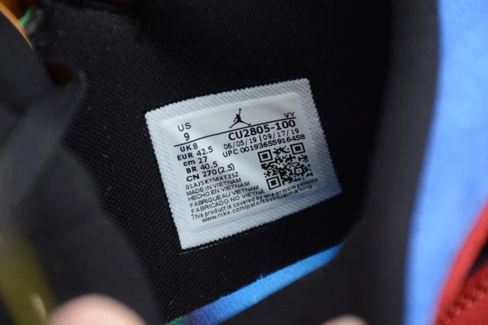 Air Jordan 1 Mid SE Fearless Blue the Great CU2805- Trendy 889