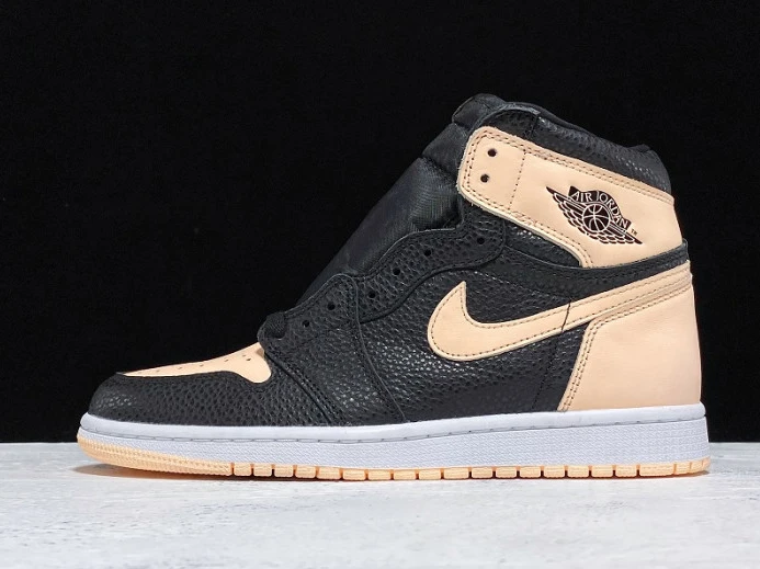 Air Jordan 1 Retro High Black Crimson Tint 555088- DailyWear 895