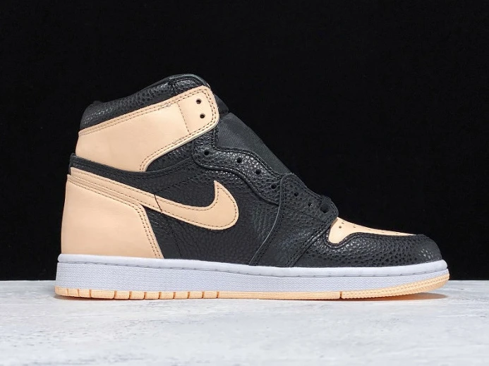 Air Jordan 1 Retro High Black Crimson Tint 555088- DailyWear 895