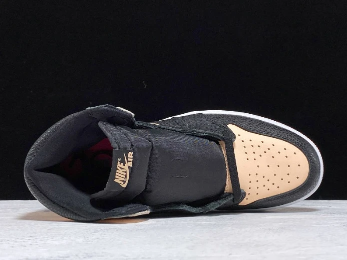 Air Jordan 1 Retro High Black Crimson Tint 555088- DailyWear 895