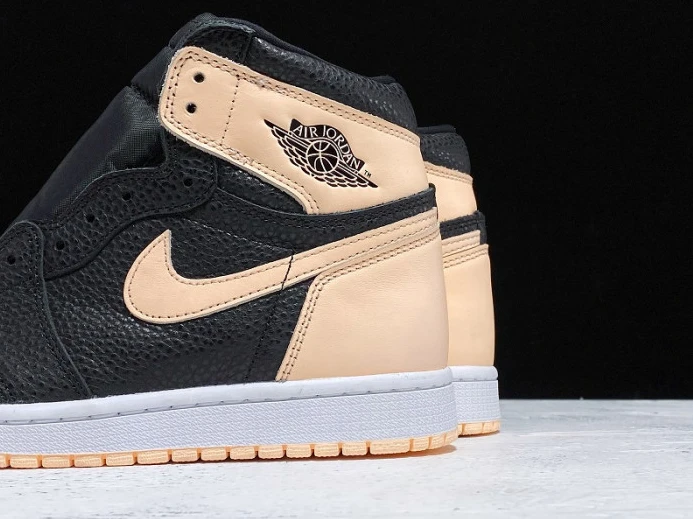 Air Jordan 1 Retro High Black Crimson Tint 555088- DailyWear 895