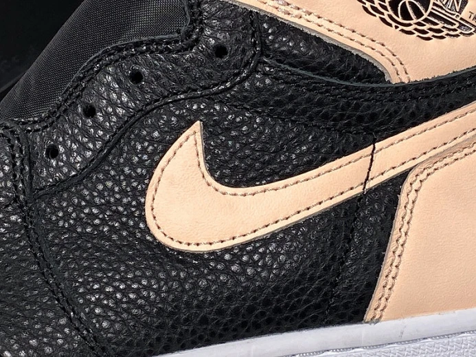 Air Jordan 1 Retro High Black Crimson Tint 555088- DailyWear 895