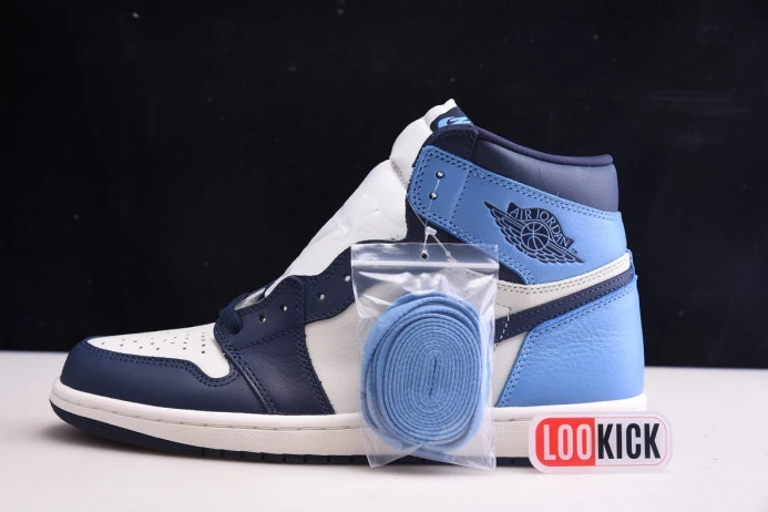 Air Jordan 1 Retro High OG Obsidian 555088- WellDesigned 908