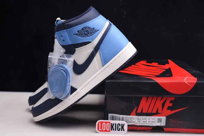Air Jordan 1 Retro High OG Obsidian 555088- WellDesigned 908