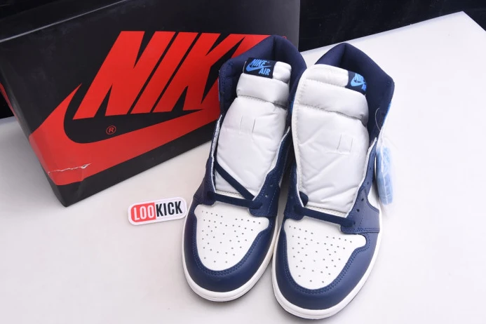 Air Jordan 1 Retro High OG Obsidian 555088- WellDesigned 908