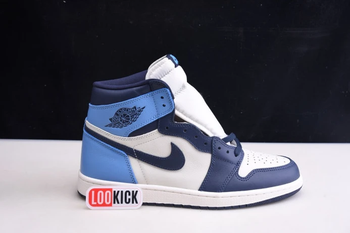 Air Jordan 1 Retro High OG Obsidian 555088- WellDesigned 908