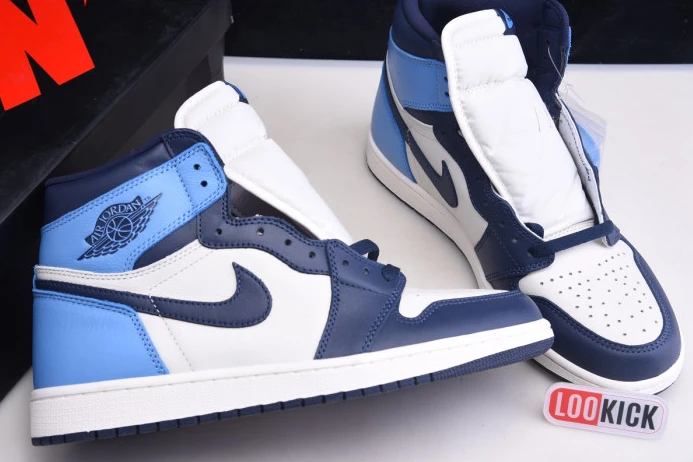 Air Jordan 1 Retro High OG Obsidian 555088- WellDesigned 908