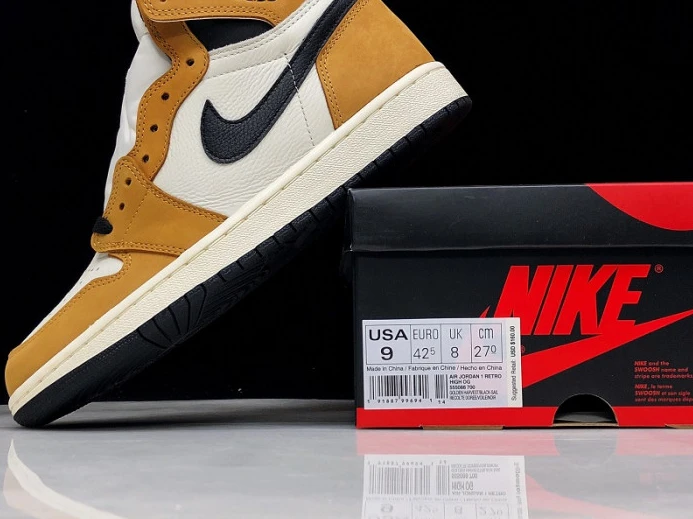 Air Jordan 1 Retro High OG Rookie of the Year 555088- Popular 933