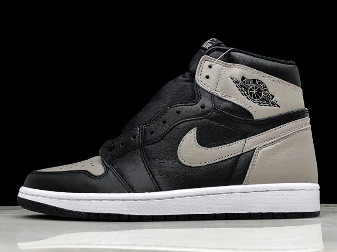 Air Jordan 1 Retro High OG Shadow Black Grey 555088- Trendy 927