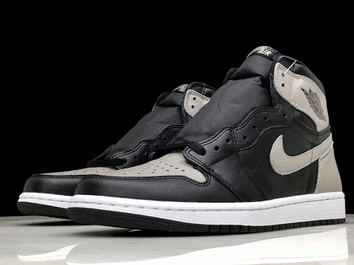 Air Jordan 1 Retro High OG Shadow Black Grey 555088- Trendy 927