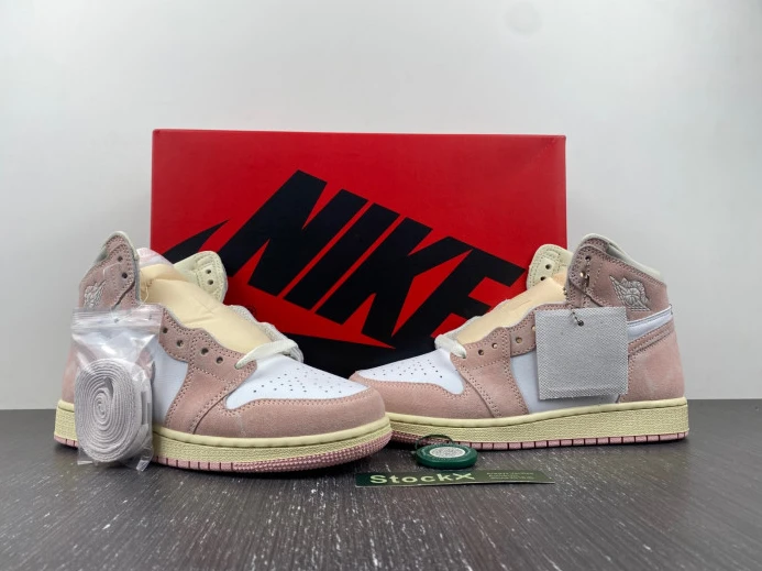 Air Jordan 1 Retro High OG Washed Pink (Women's) FD2596- Popular 789