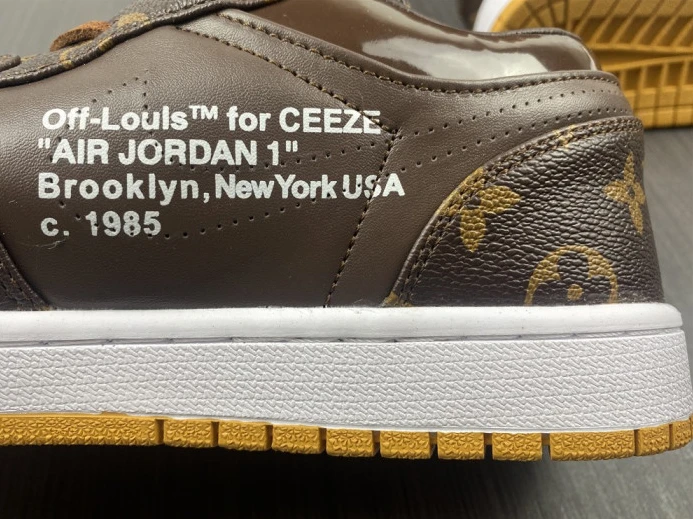 Air Jordan 1 x Off-Louis AJ1 OW LOW StreetReady 805