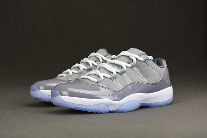 Air Jordan 11 Low Cool Grey 528895- Fashionable 1113