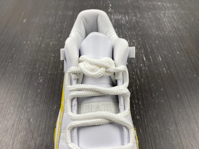 Air Jordan 11 Low WMNS Yellow Snakeskin AH7860- Affordable 653