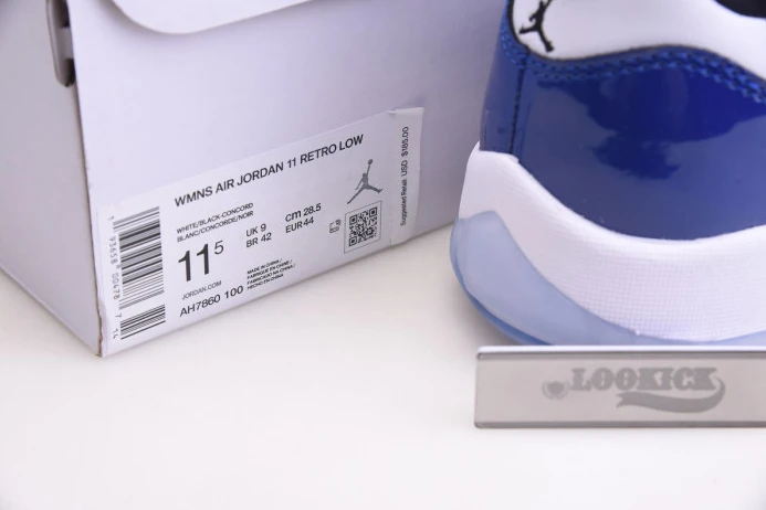 Air Jordan 11 Retro Low White Concord AH7860- ModernLook 677
