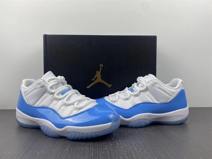 Air Jordan 11 Retro Low "Carolina 2017 Release" mens 528895- EasyMatch 1124