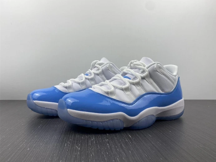 Air Jordan 11 Retro Low "Carolina 2017 Release" mens 528895- EasyMatch 1124