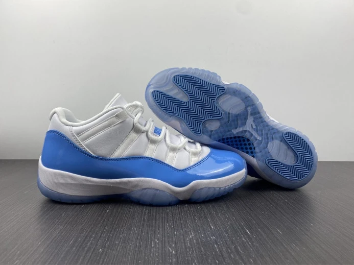 Air Jordan 11 Retro Low "Carolina 2017 Release" mens 528895- EasyMatch 1124
