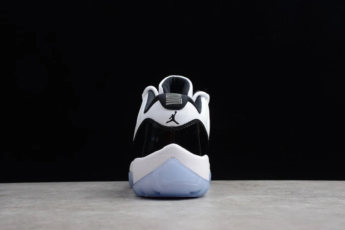 Air Jordan 11 Retro Low "Concord" Black  White mens 528895- StreetReady 1114