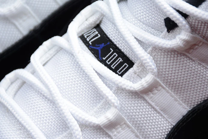 Air Jordan 11 Retro Low "Concord" Black  White mens 528895- StreetReady 1114