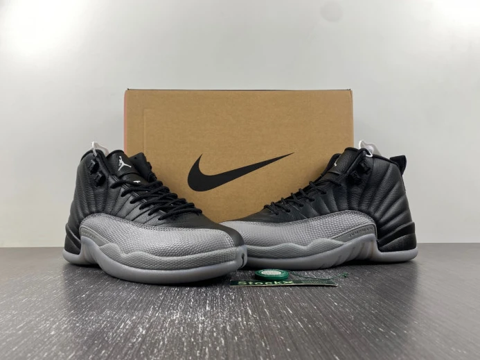 Air Jordan 12 Black Wolf Grey CT8013- SportInspired 658