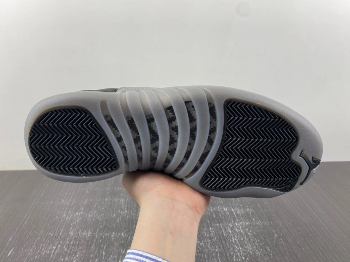 Air Jordan 12 Black Wolf Grey CT8013- SportInspired 658