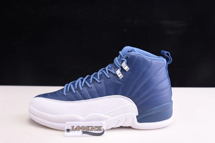 Air Jordan 12 Retro Stone Blue 130690- GoAnywhere 1149