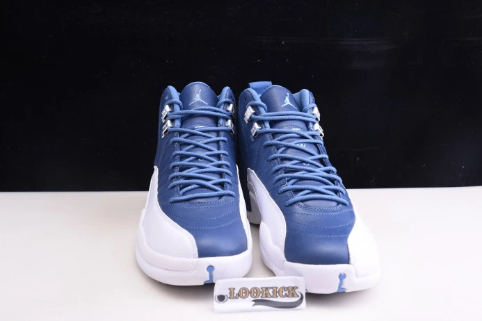 Air Jordan 12 Retro Stone Blue 130690- GoAnywhere 1149