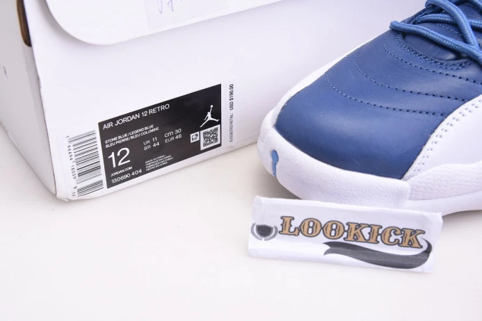 Air Jordan 12 Retro Stone Blue 130690- GoAnywhere 1149