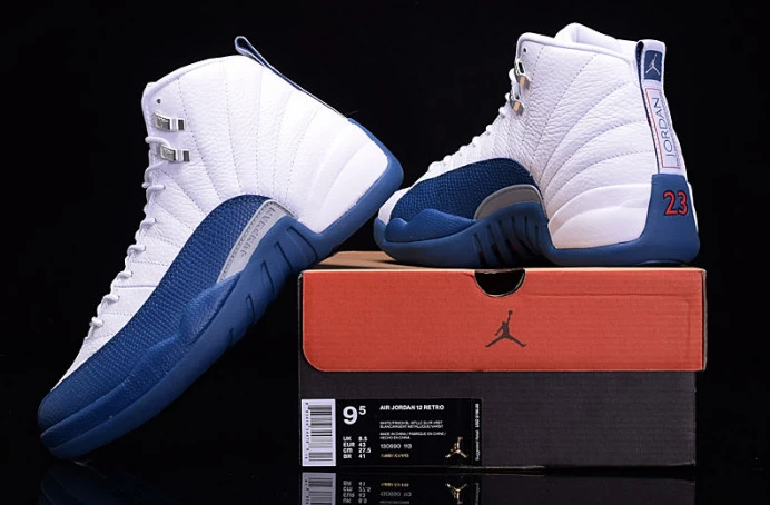 Air Jordan 12 Retro "French Blue" mens 130690- Comfortable 1134