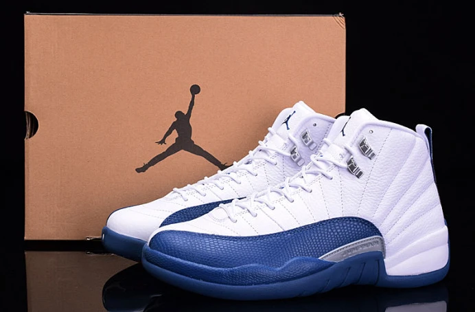 Air Jordan 12 Retro "French Blue" mens 130690- Comfortable 1134