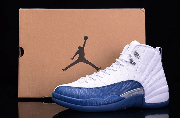 Air Jordan 12 Retro "French Blue" mens 130690- Comfortable 1134