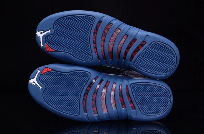 Air Jordan 12 Retro "French Blue" mens 130690- Comfortable 1134