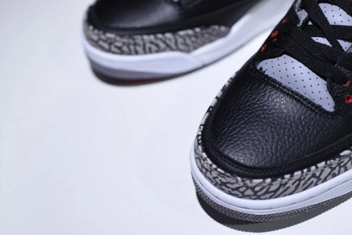 Air Jordan 3 Black Cement 854262- Comfortable 971
