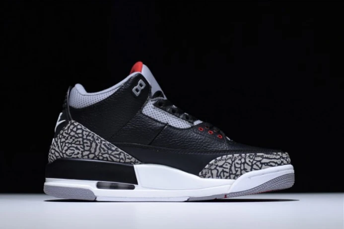 Air Jordan 3 Black Cement 854262- Comfortable 971
